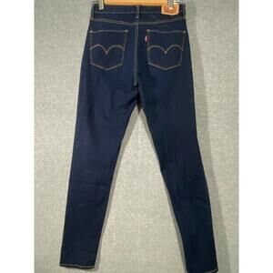 Levi's Jeans Women's 721 High Rise Skinny Ankle Stretch Denim Dark Wash Size 29